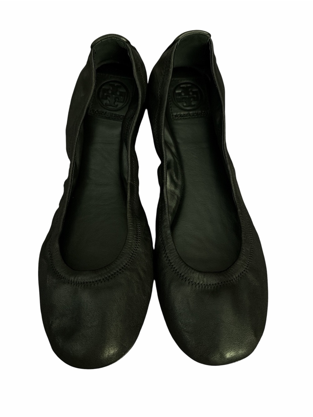 Tory Burch Minnie ballet flats in black leather